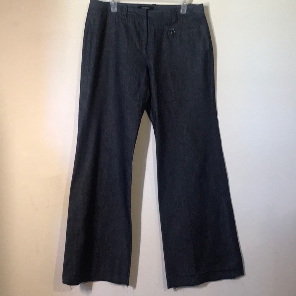 Express juniors 11/12 dark wide leg jeans